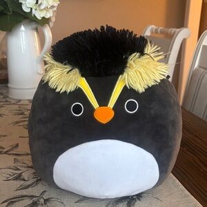 Squishmallows Black and Yellow Penguin Stuffed Animal